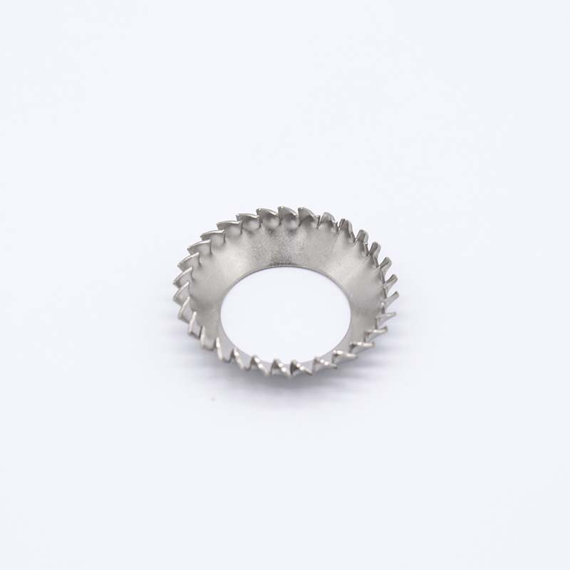S3 tapered external serrated washer DIN6798V